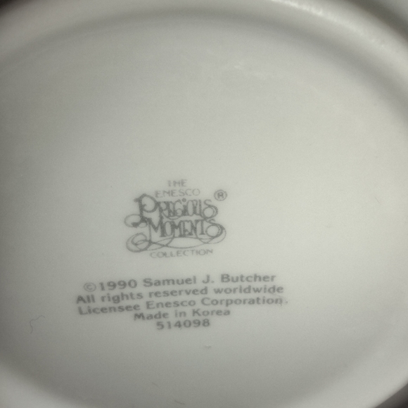 3 for $35 Precious Moments "with love to my mother" mini plate - Picture 2 of 2